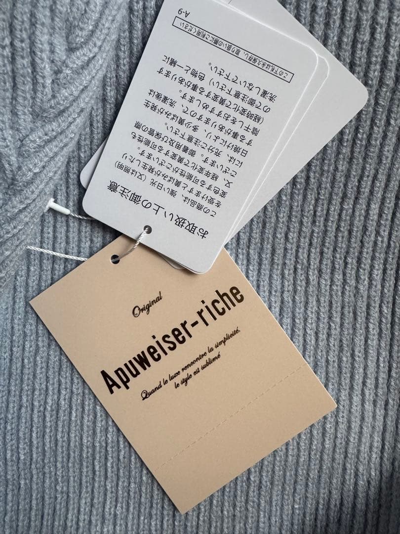 Apuweiser-riche イレヘムレイヤードミニワンピSET