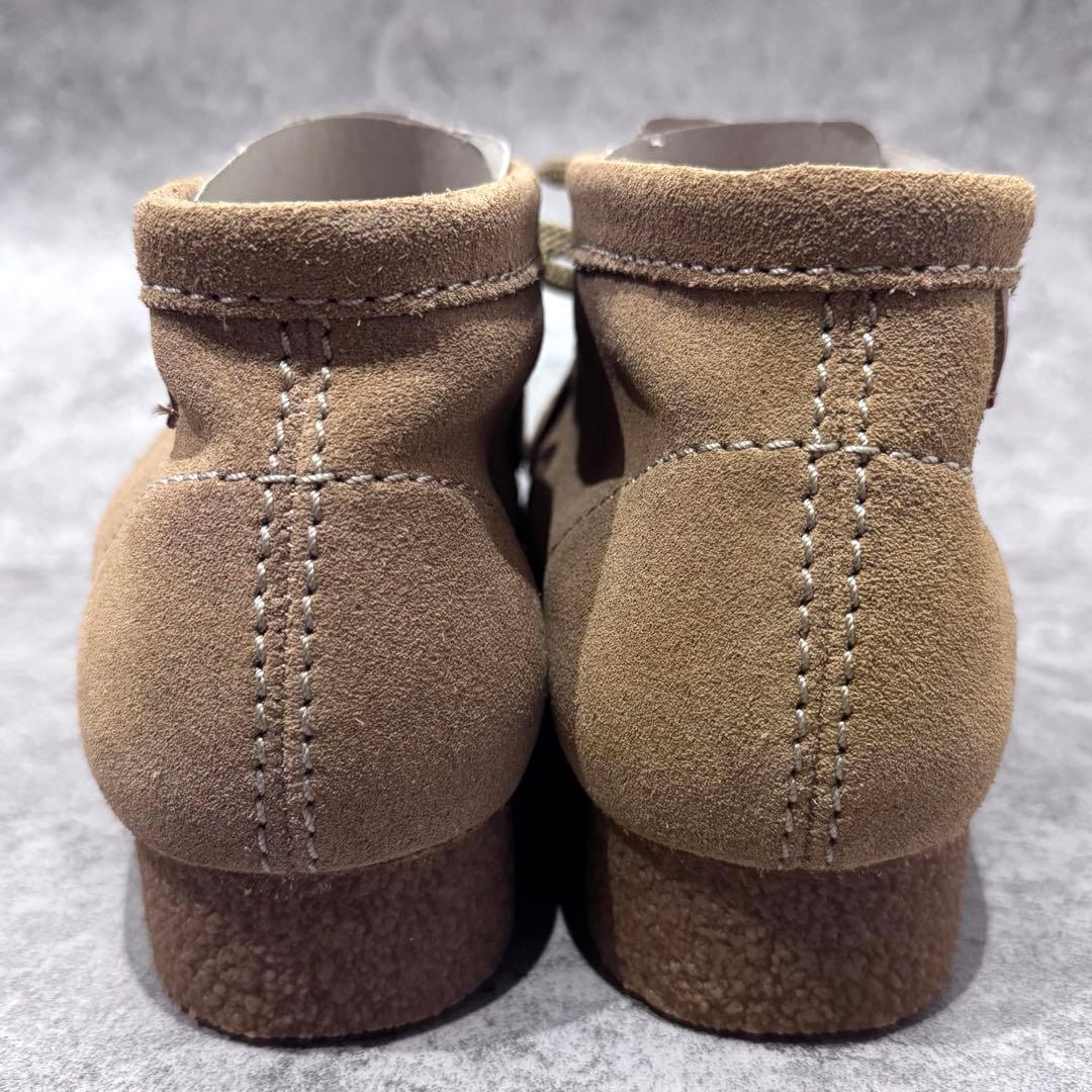 【未使用品】CLARKS クラークス　25 ワラビー　シェイカーブーツ　レザー