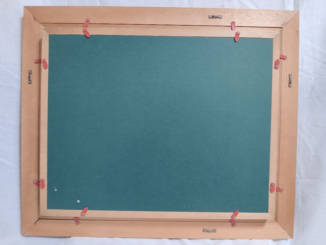 油彩画 小西安夫 エビー高原(韓国岳)