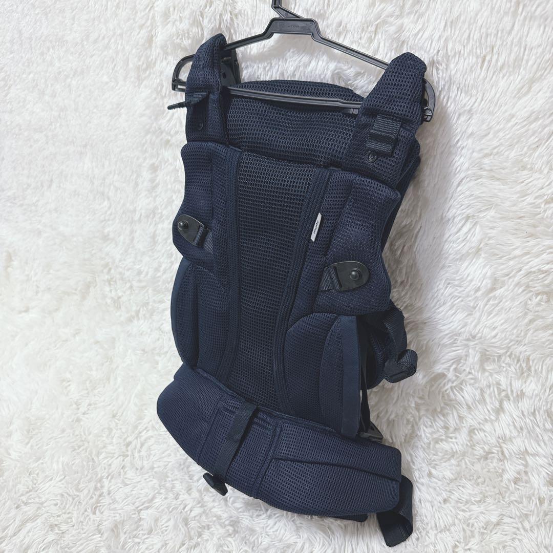アップリカ　Aprica ラクリス　ネイビー　抱っこ紐 メッシュ