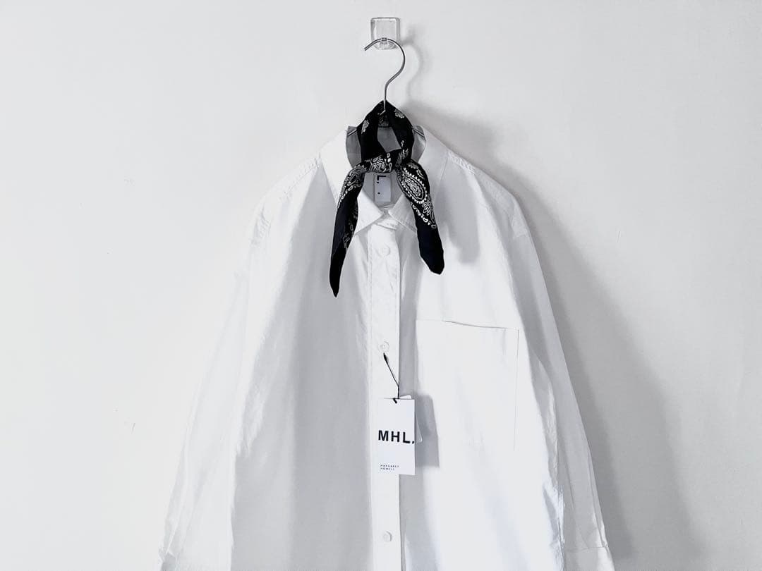 新品2023マーガレットハウエル コンパクトコットンポプリシャツ 2.4万