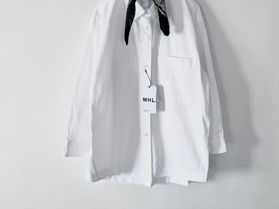 新品2023マーガレットハウエル コンパクトコットンポプリシャツ 2.4万