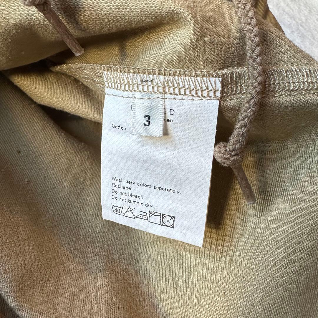 UNUSED ミリタリー アノラック レースアップ