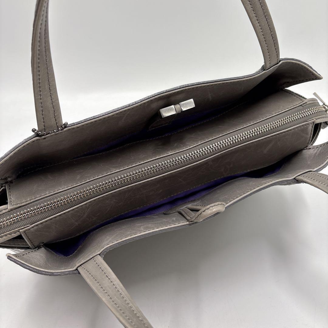 希少色 美品 JRA　ハンドバッグ クロコダイル 本革 レザーセンター取り 鰐