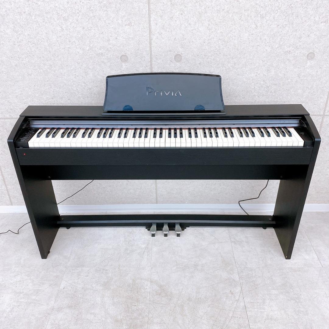 CASIO　Privia PX-735BK 電子ピアノ 2012年製（椅子付き）