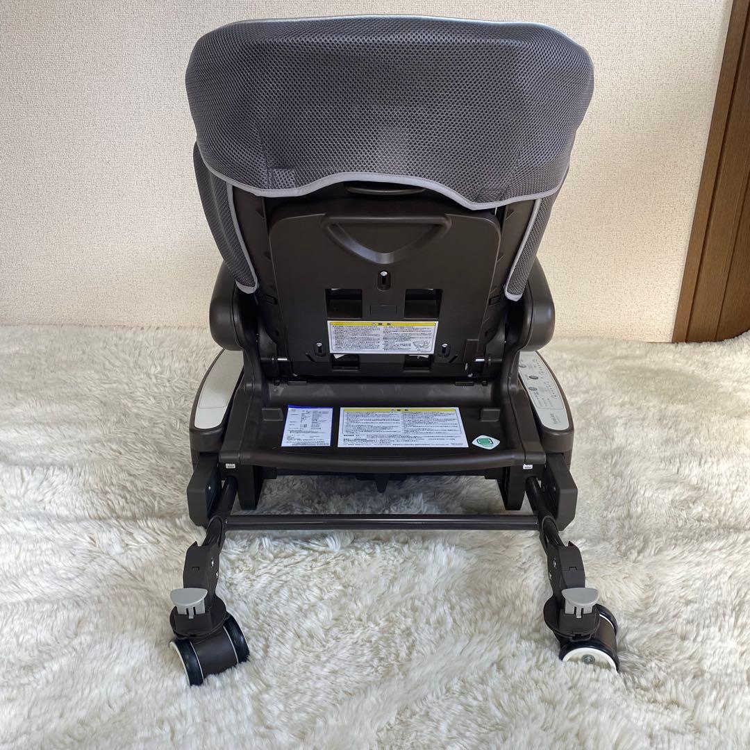 【極美品】Aprica ユラリズム オートライト 電動ハイローチェア グレー