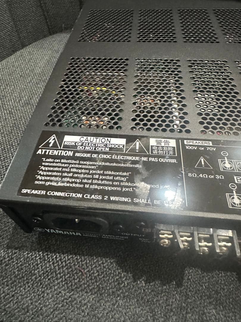 【極美品】YAMAHA MA2030a パワーアンプ