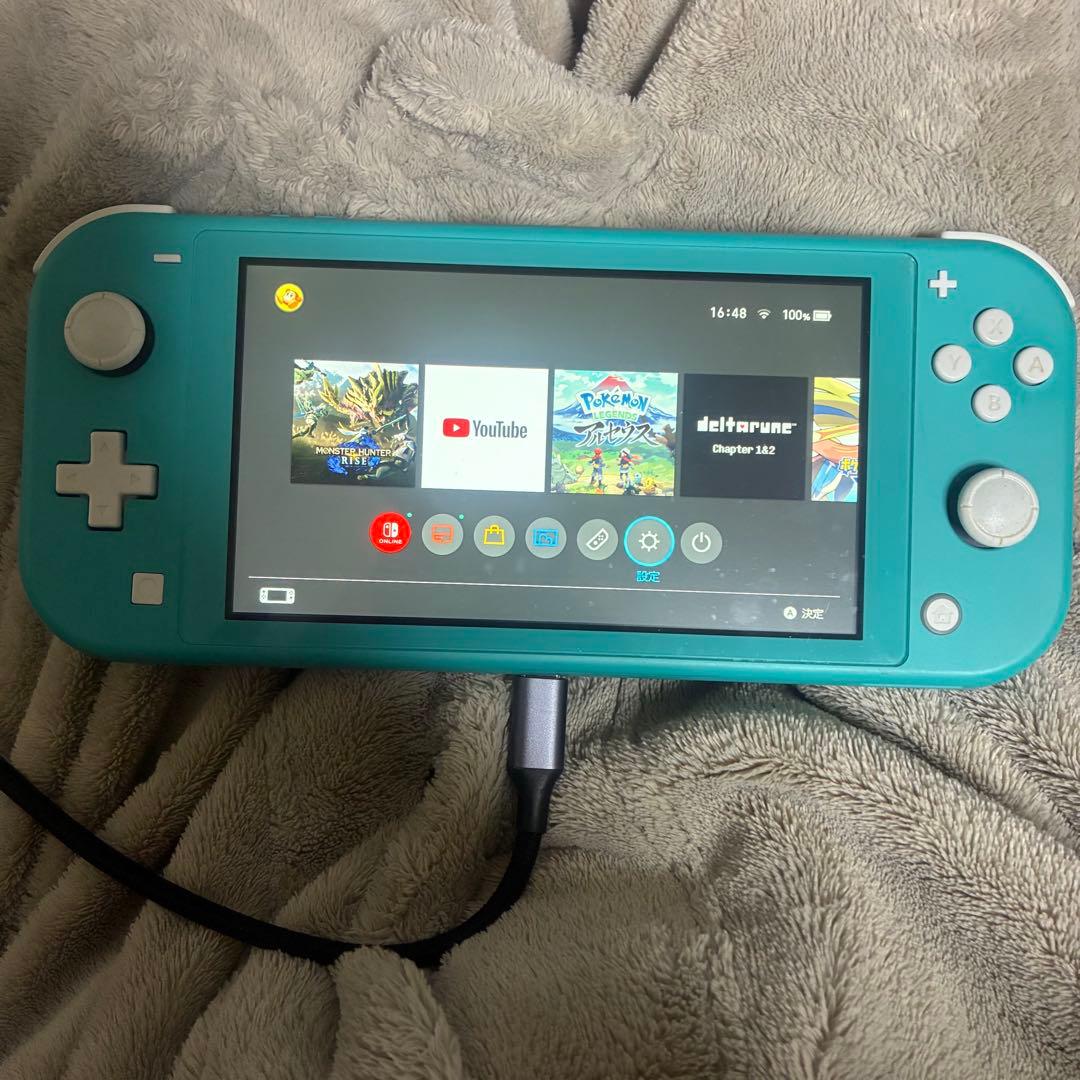 【美品】Nintendo Switch Lite ターコイズ 本体のみ