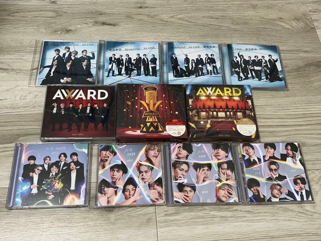 WEST. CDまとめ売り
