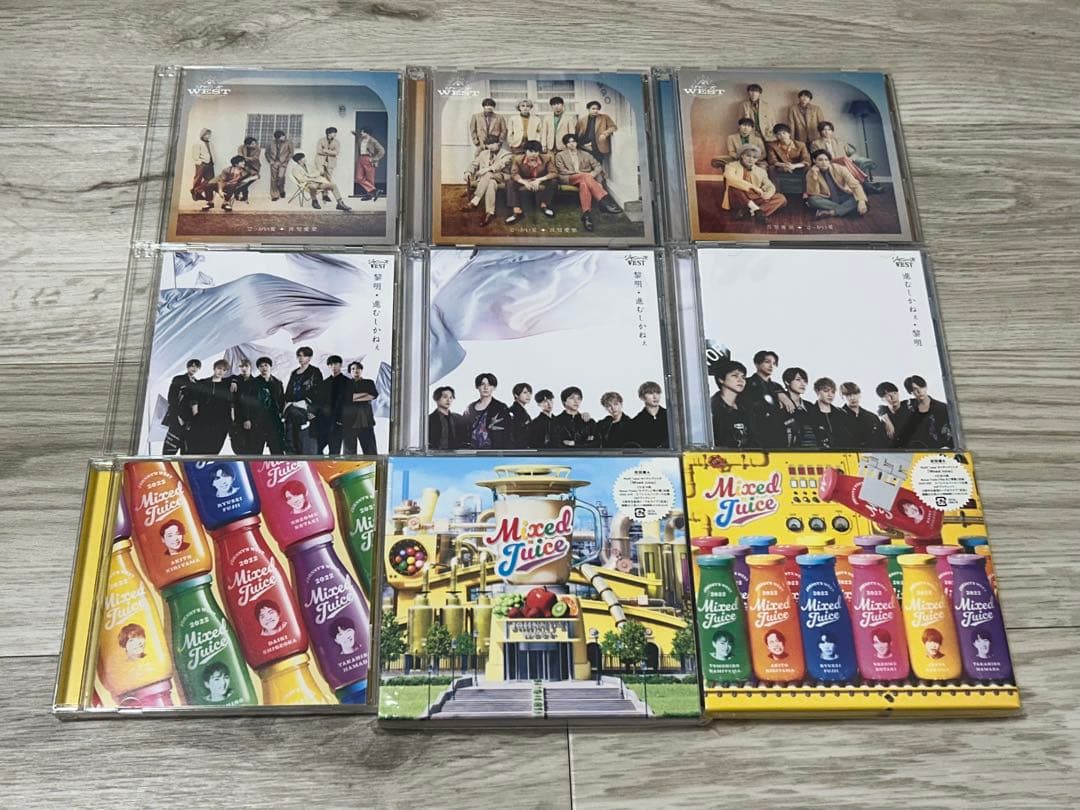 WEST. CDまとめ売り