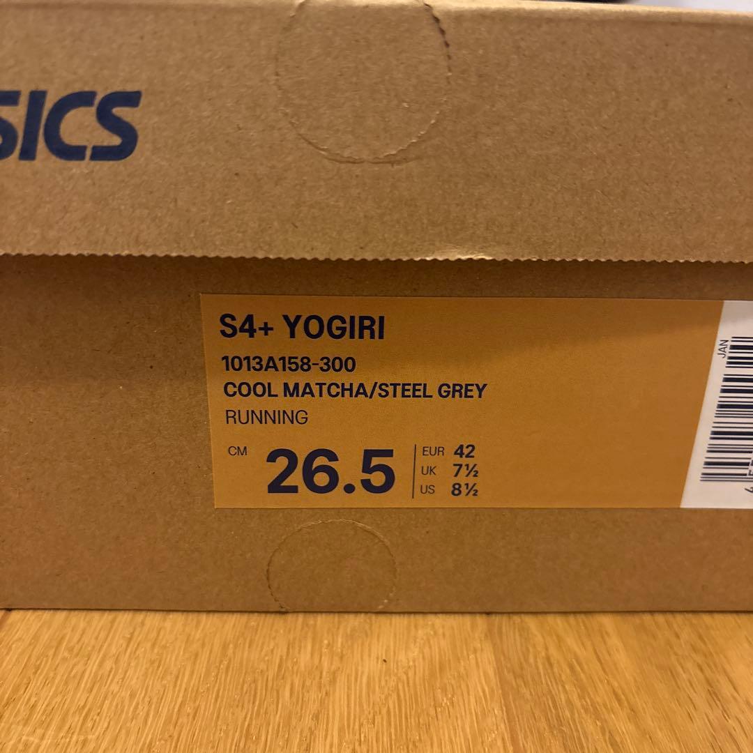 【asics S4+YOGIRI 】メンズ26.5cm
