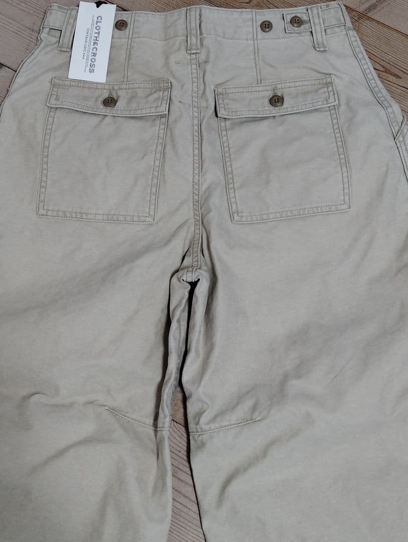 CLOTH & CROSS HUG O WARバレルベイカーパンツ雅姫　新品