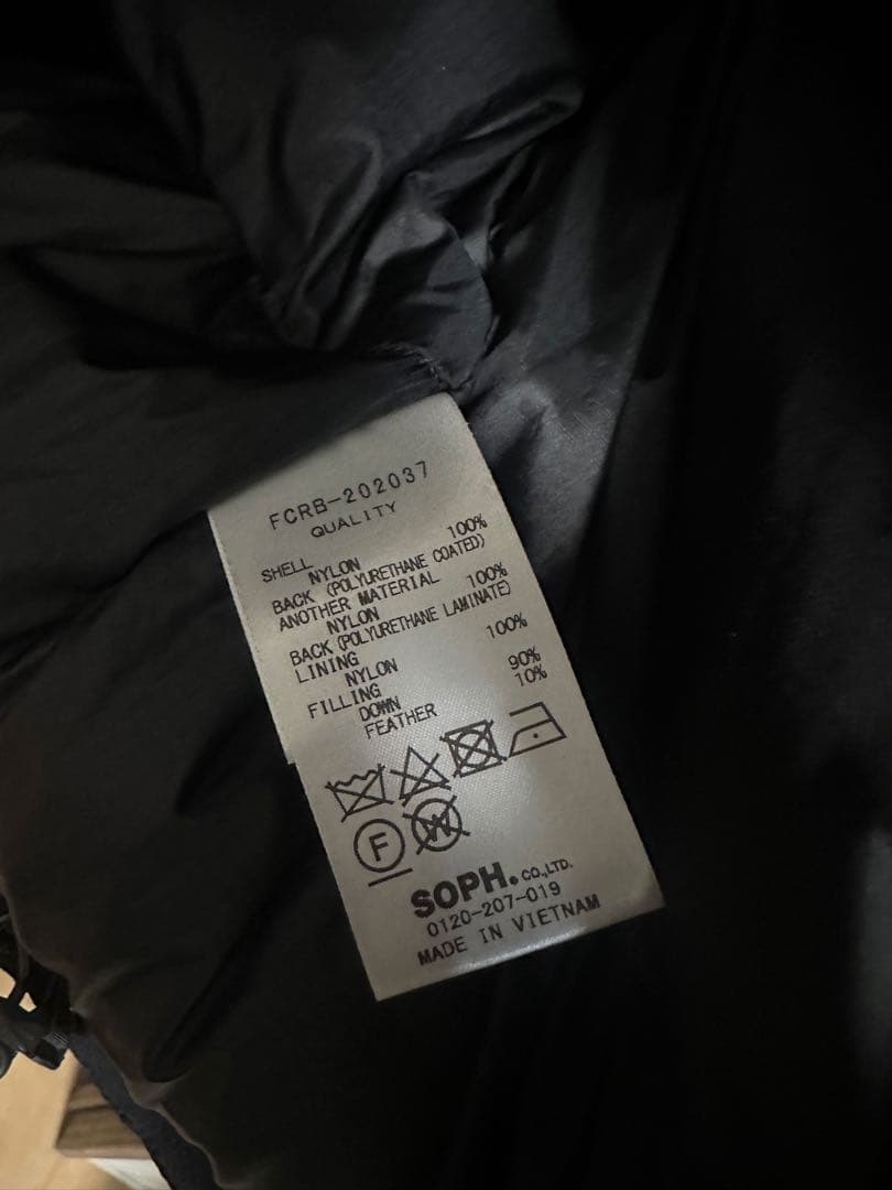 エフシーレアルブリストル ダウン ブラック XL