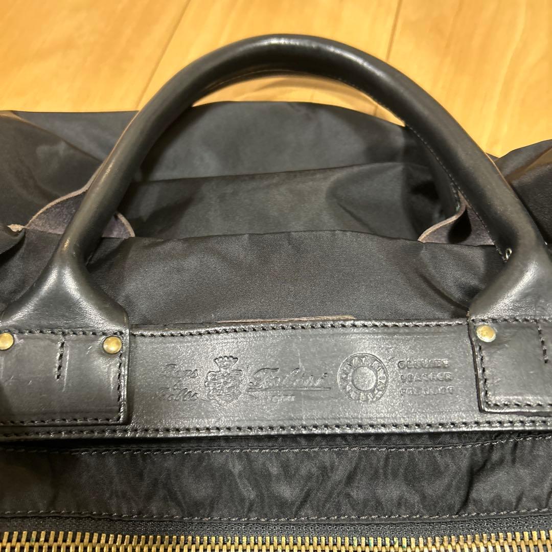 Felisiフェリージ ナイロン 特大ボストンバック ブラック 底板付き