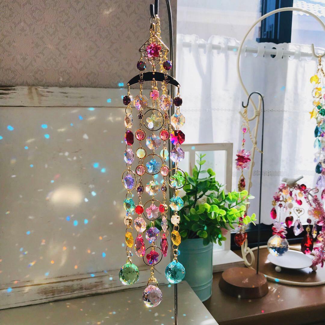 ひな祭り✩.*˚ SWAROVSKIサンキャッチャー