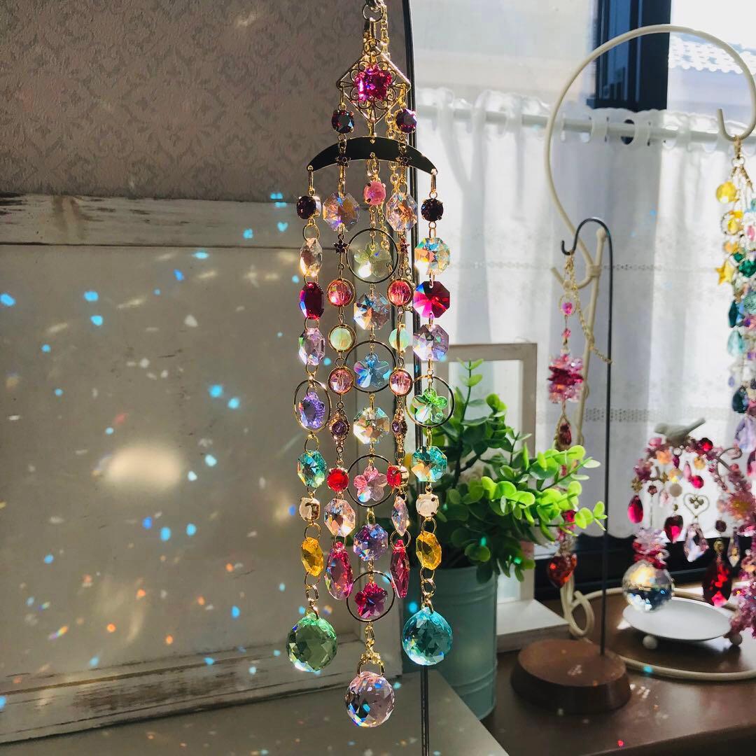 ひな祭り✩.*˚ SWAROVSKIサンキャッチャー