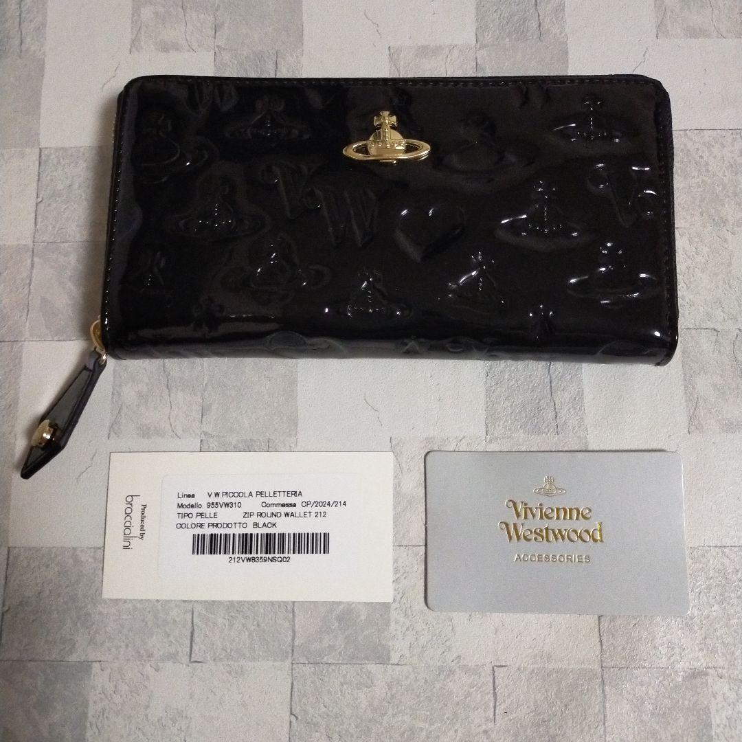 新品未使用 ヴィヴィアンウエストウッド ラウンドファスナー長財布