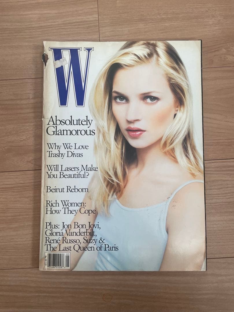 1996年 W 雑誌 ケイトモス