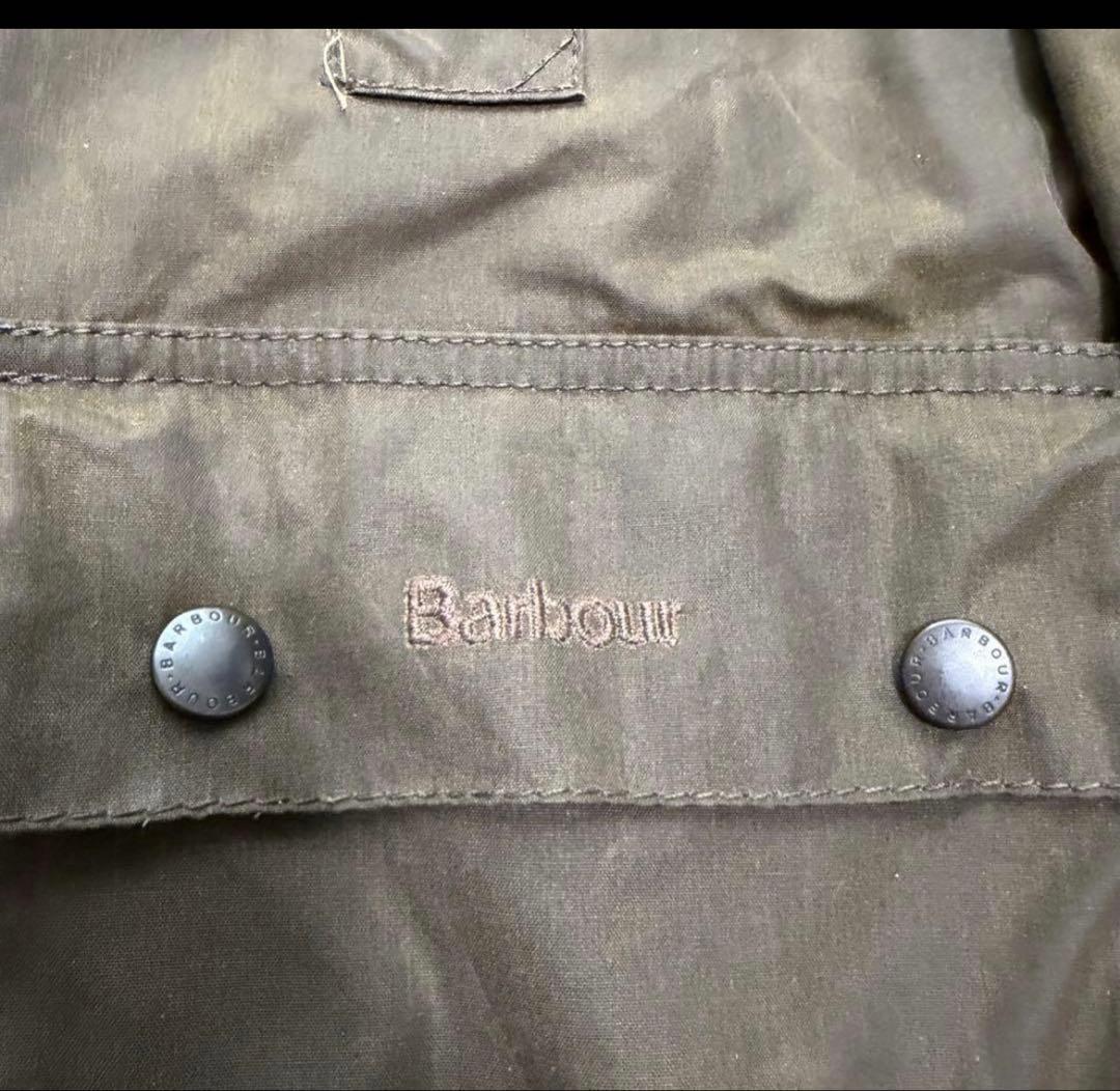 希少XLサイズ　バブアー　クラシックビューフォート　ワックスジャケット　ロゴ刺繍