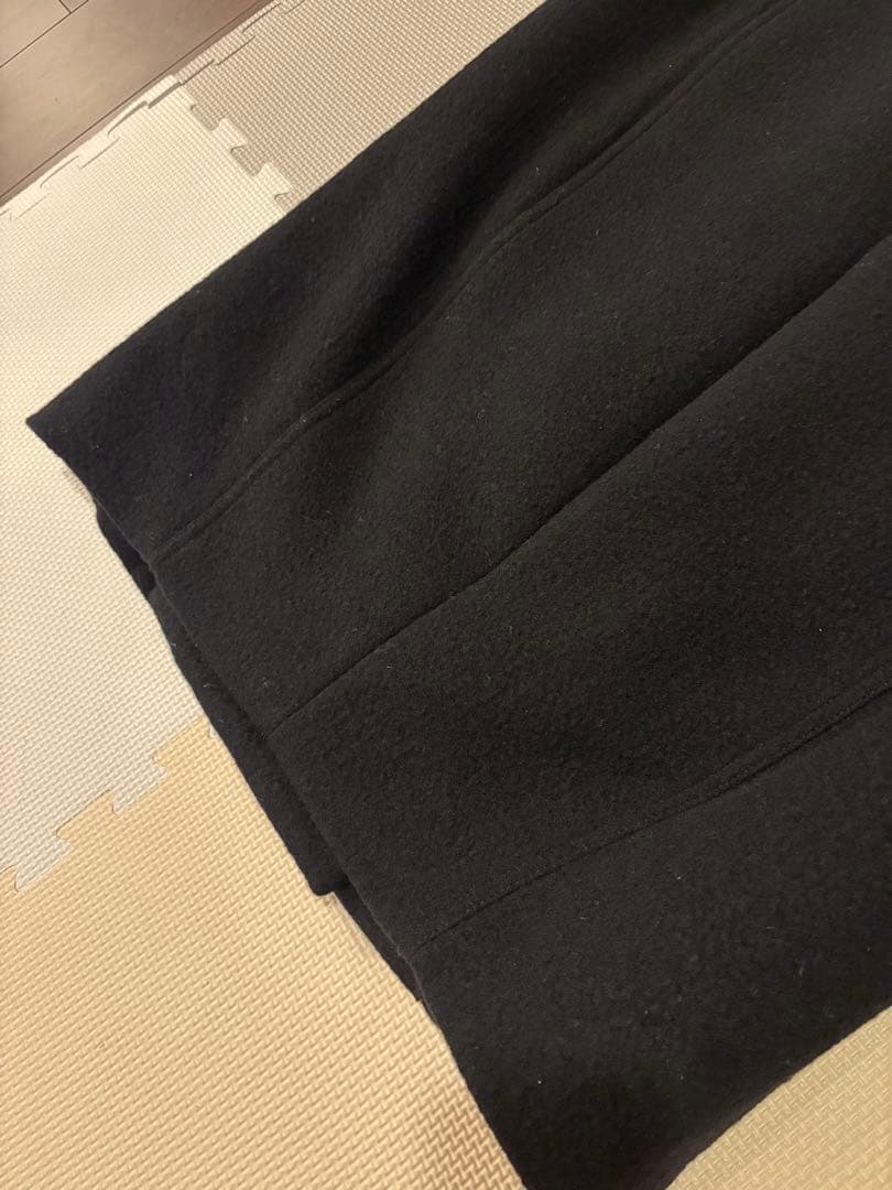 yori shirocon ポコポコビッグカラージレ　36 ブラック