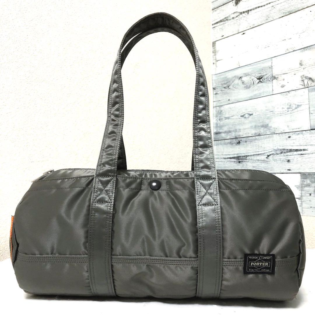 新品同様✨激レア ポーター タンカー ミニボストンバッグL グレー 吉田カバン