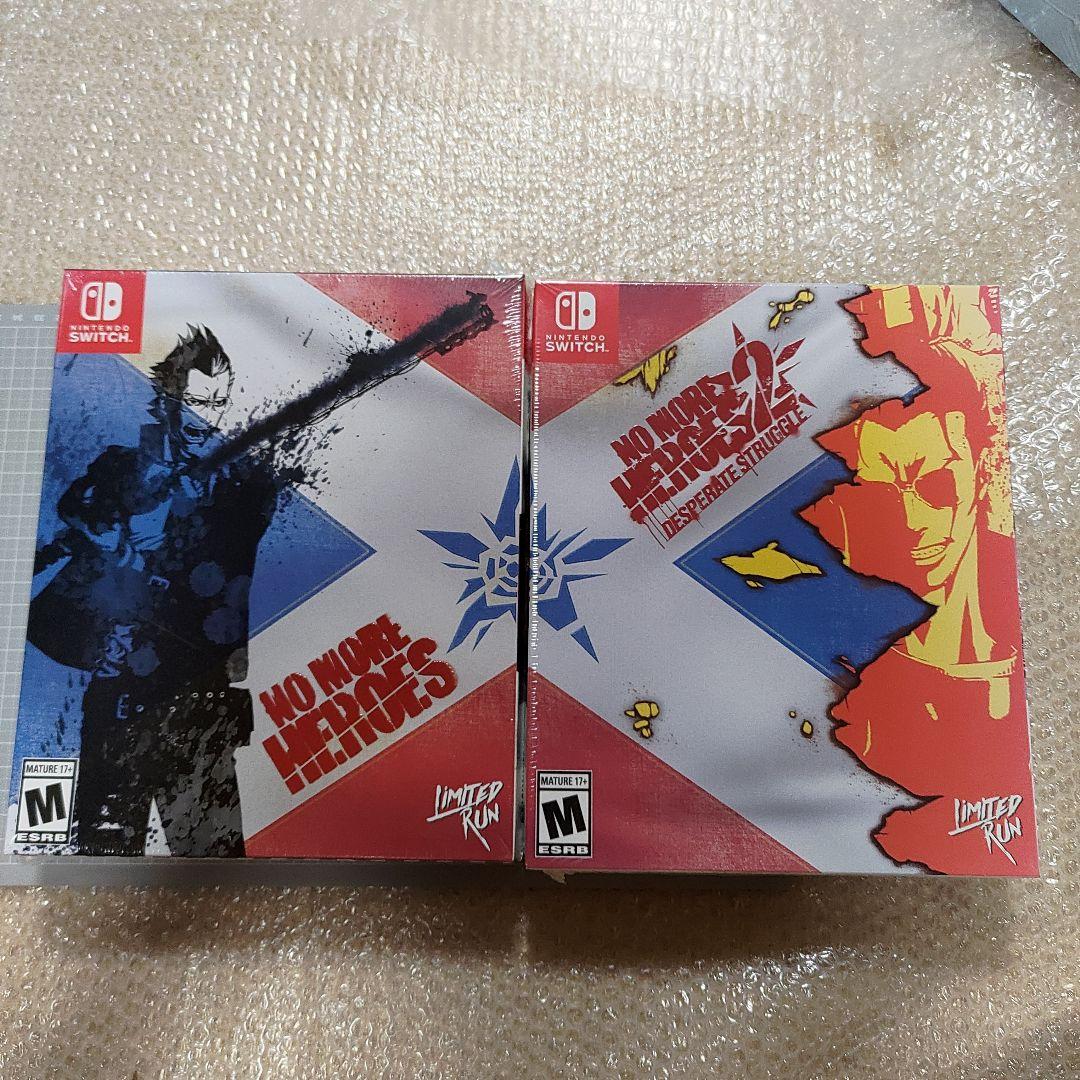 ノーモアヒーローズ1&2 海外限定版　Nintendo Switch