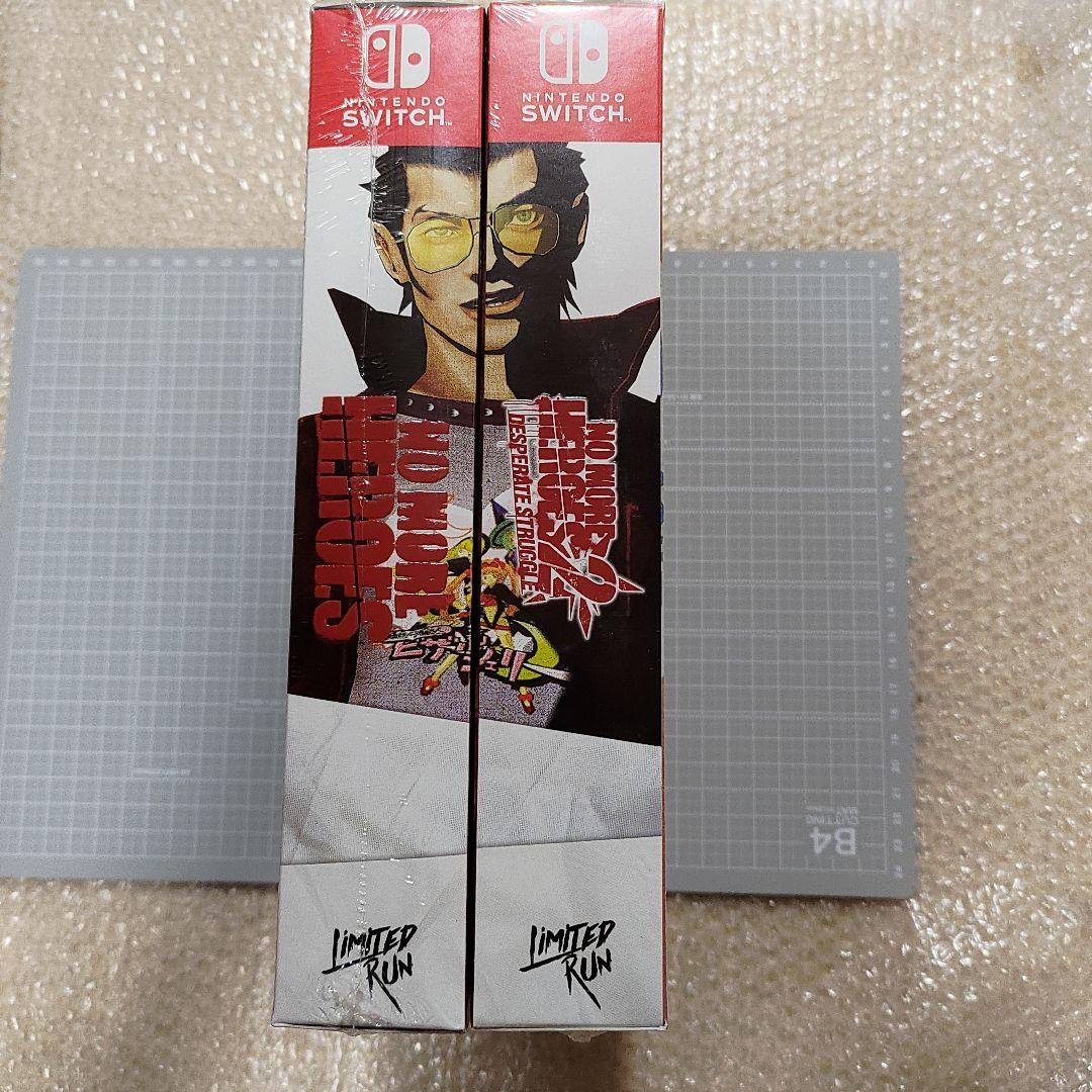 ノーモアヒーローズ1&2 海外限定版　Nintendo Switch