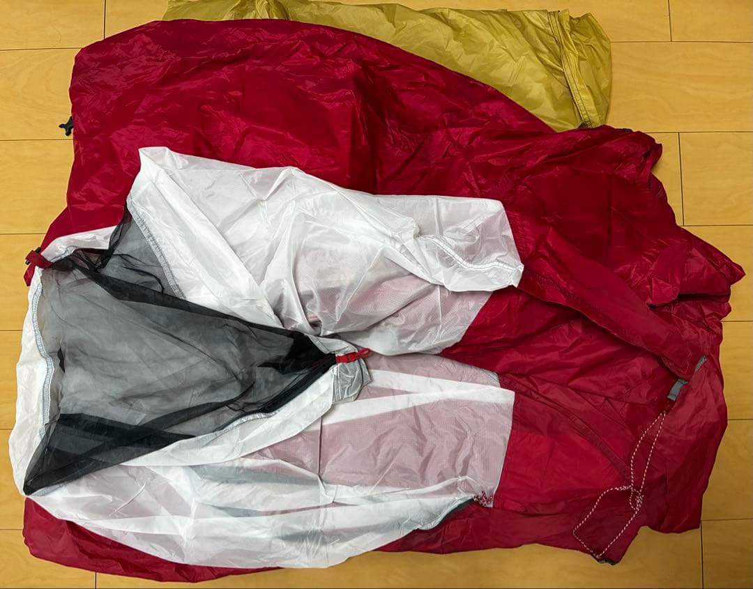 ★MSR Hubba Hubba Shield3 ハバハバシールド3★3泊使用