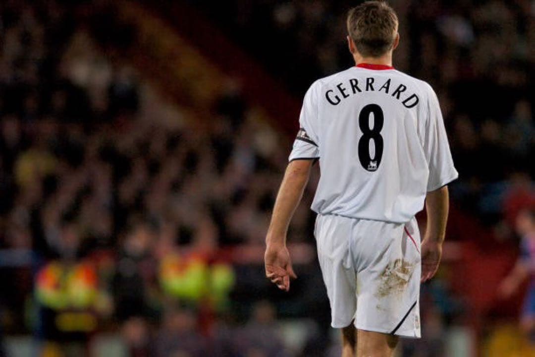 リバプール ジェラード8番 2005-06 AWAYユニフォーム【Reebok】