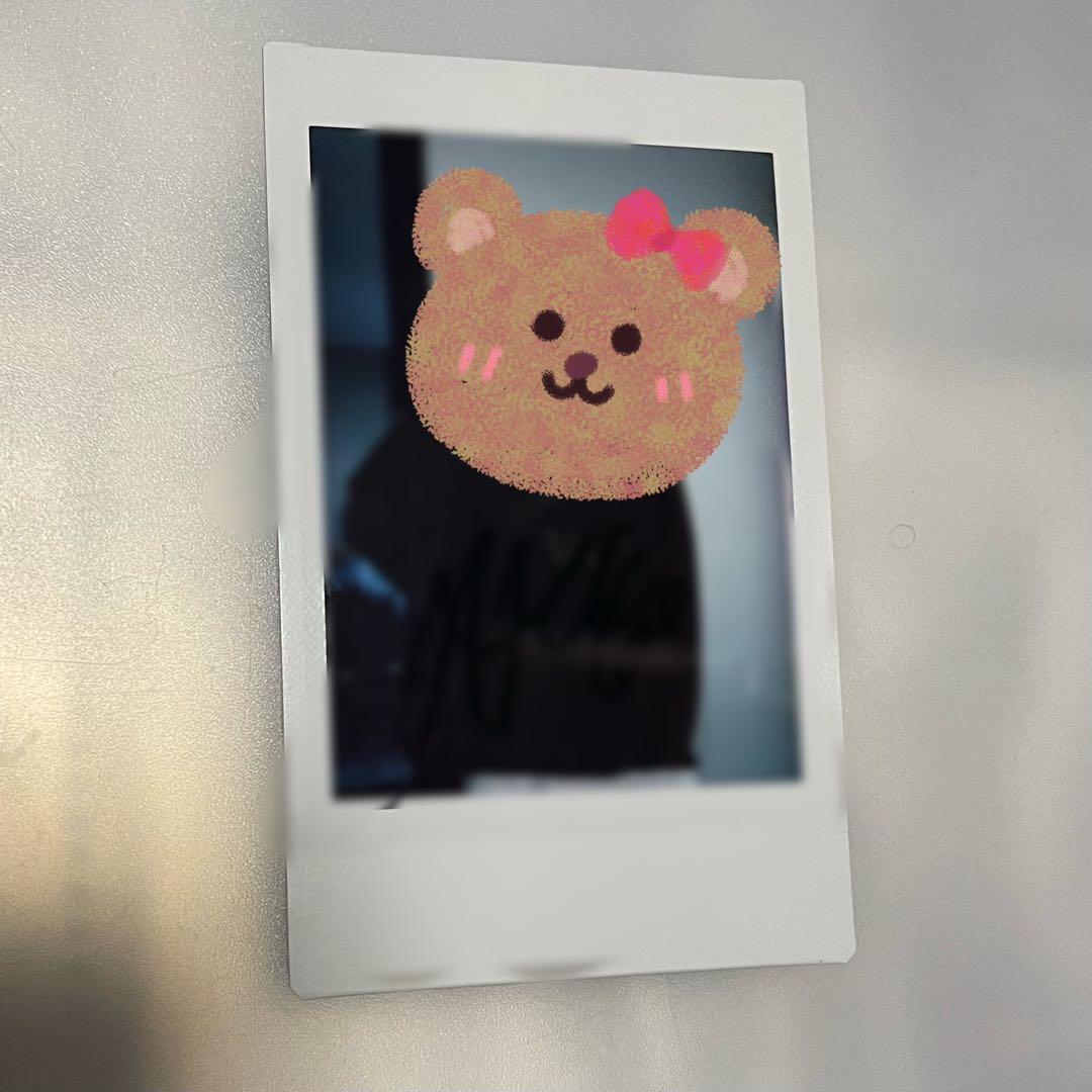 THE BOYZ ニュー サイン ポラロイド