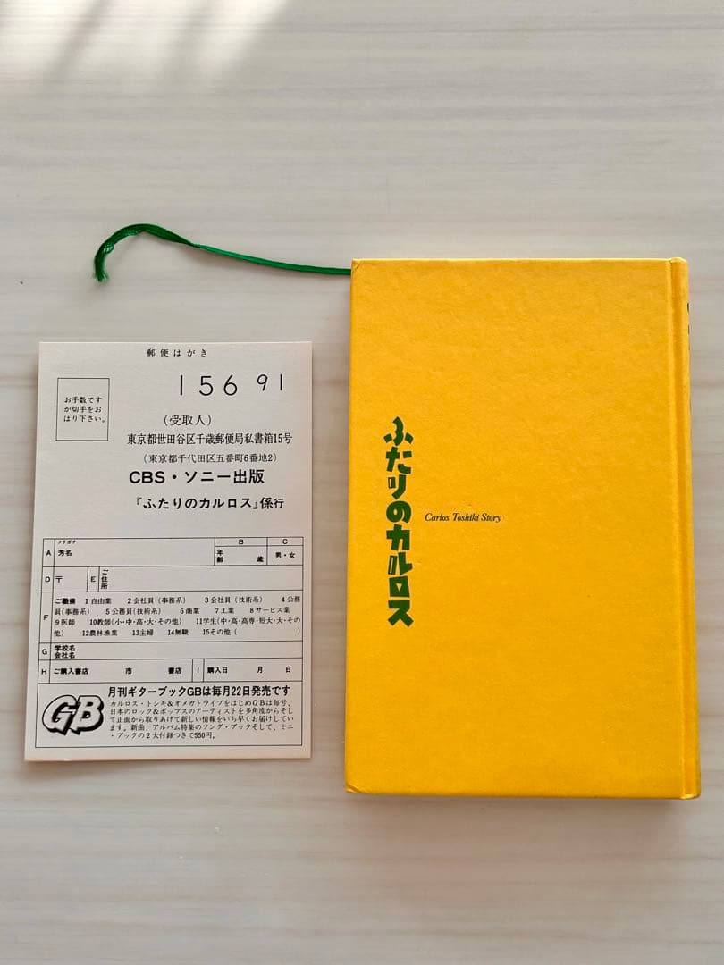 ふたりのカルロス 1988年初版