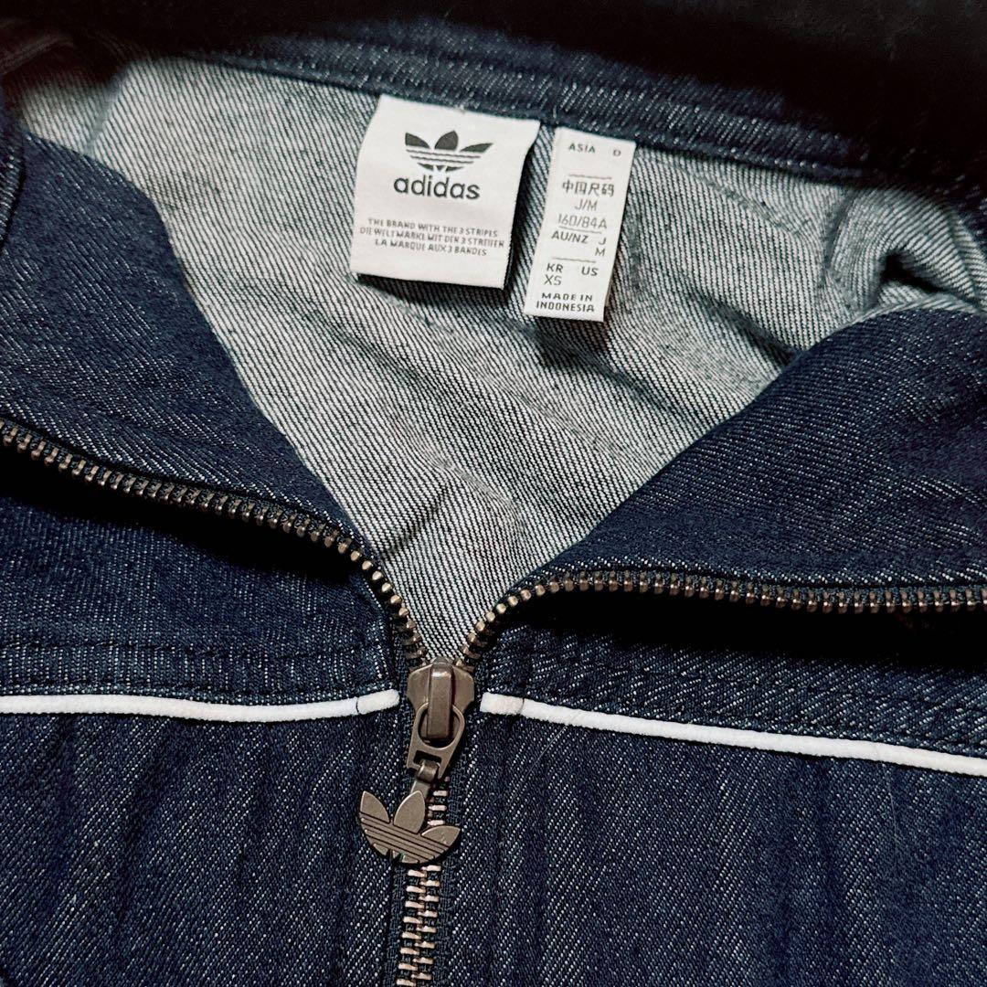 BLACKPINK着用！アディダスオリジナルス デニム トラックジャケット