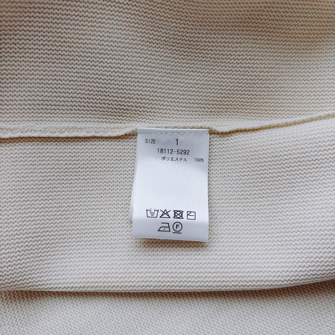 未使用 クラネ　SQUARE SELEEVE KNIT ONEPIECE