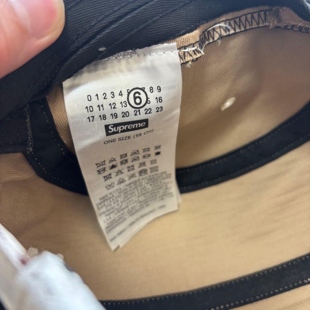 supreme MM6 maison margiela ペンキ キャップ