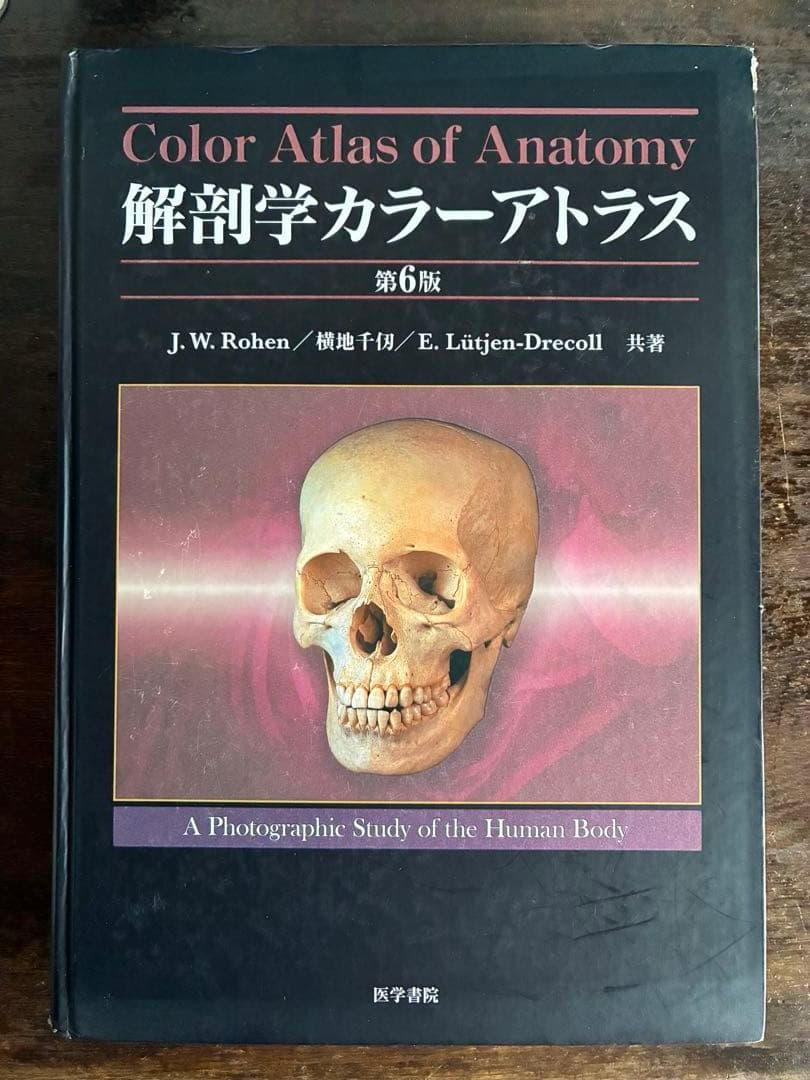 解剖学アトラス　人体の構造　大型本５冊セット
