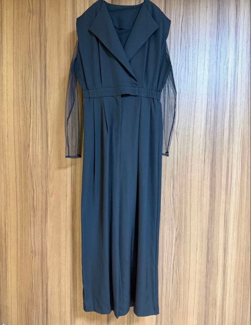 et.UNiVER パンツドレス 結婚式 Lサイズ　オールインワン