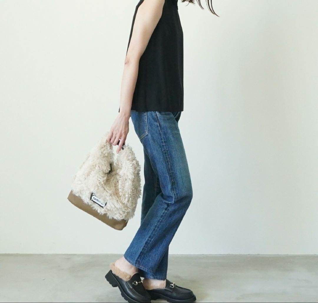 新品:RISLEYリズレー♡トライアングルファーバッグ♡アウトドアコラボバッグ⭐︎