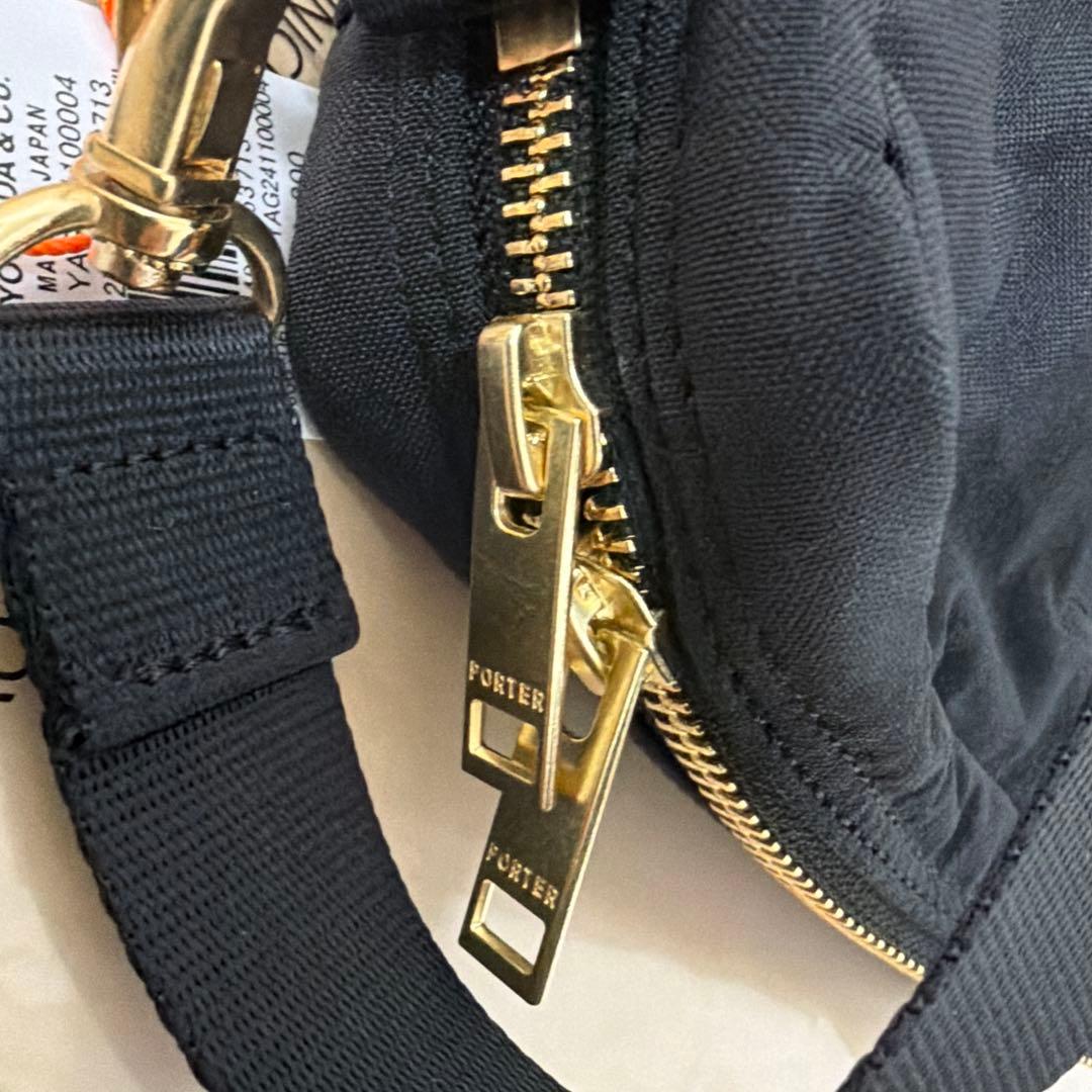 【新品タグ付】PORTER DRAFT ショルダーバッグ 黒 656-06175