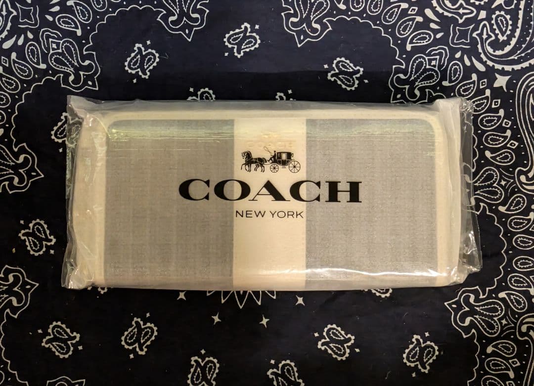【平日限定特価】COACH/アウトレット 長財布