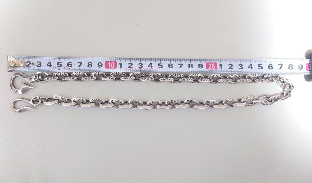 DEAL DESIGN シルバー ウォレットチェーン　ディール　デザイン