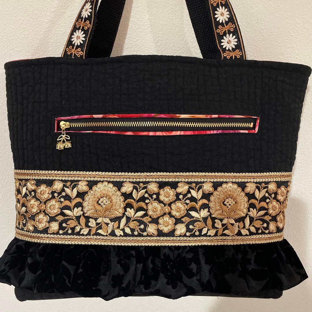 コヤンイサムチョン　着ぐるみフリルトートバッグ