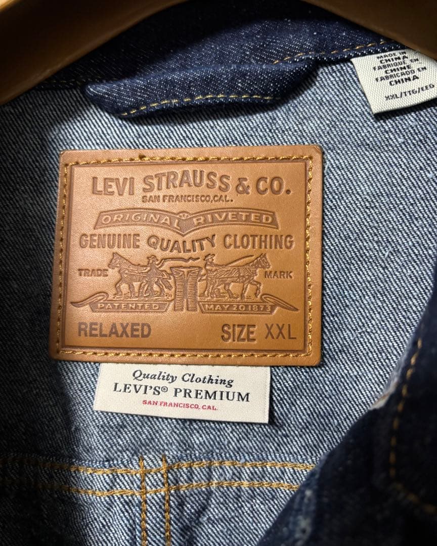 リーバイスデニム　TYPEⅠトラッカージャケット