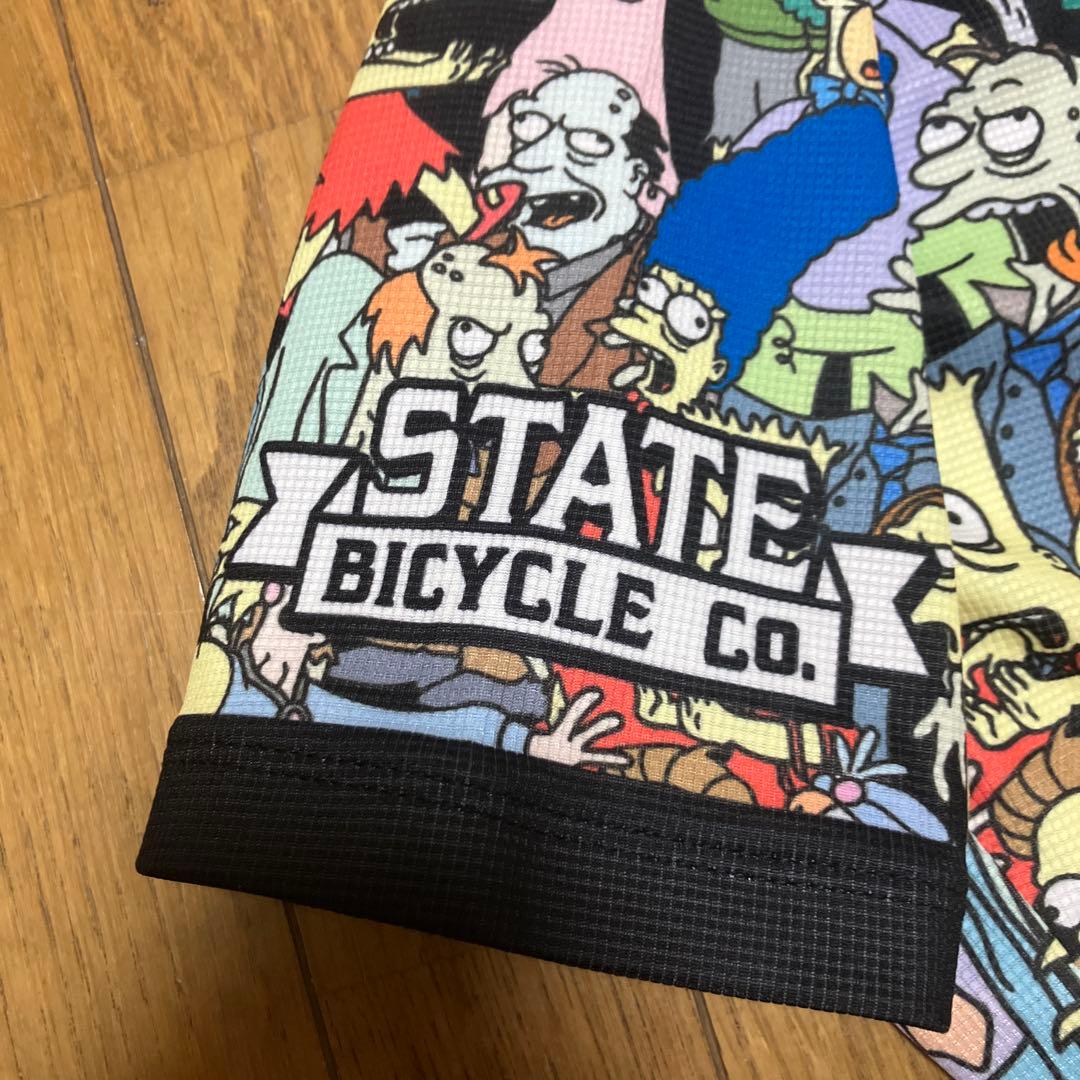 サイクルジャージ ザ・シンプソンズ x State Bicycle 上下セット