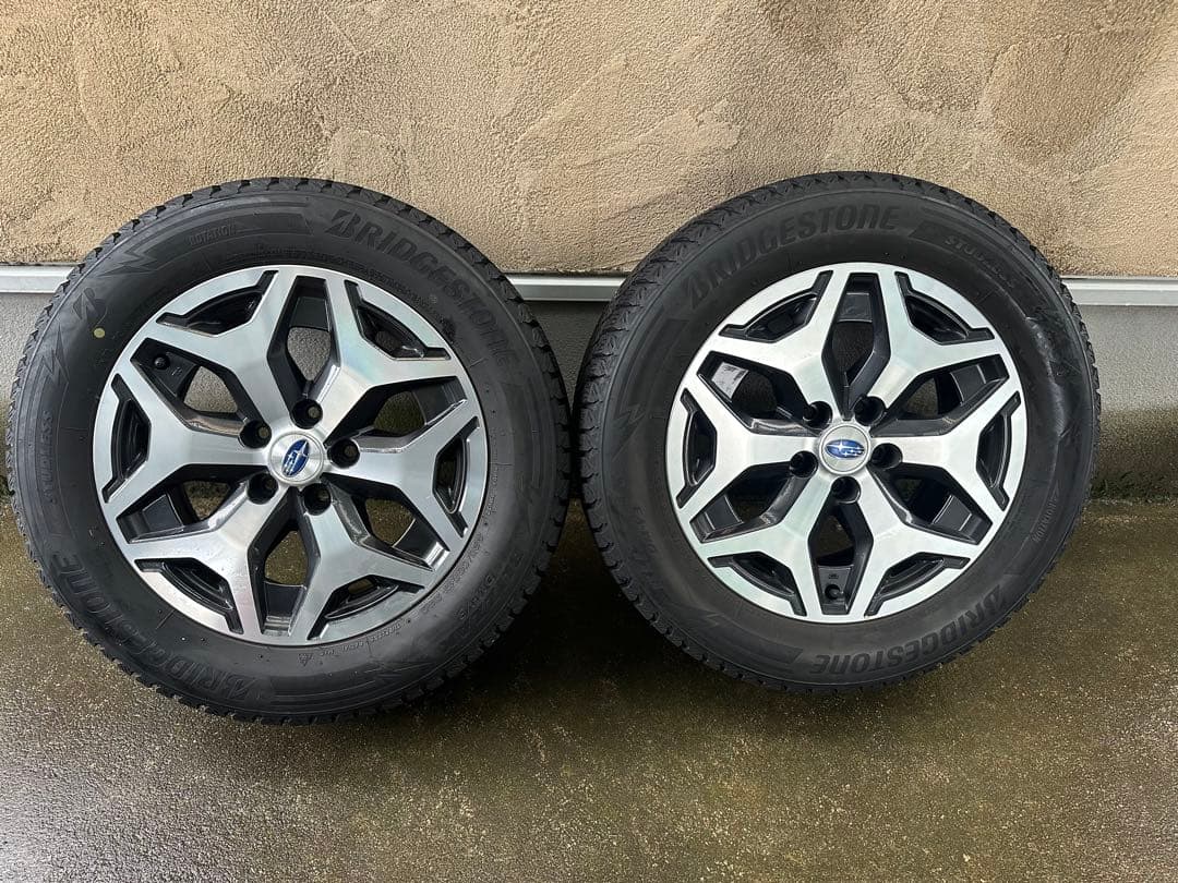 ブリヂストン225/60R17スタッドレスアルミホイールセット