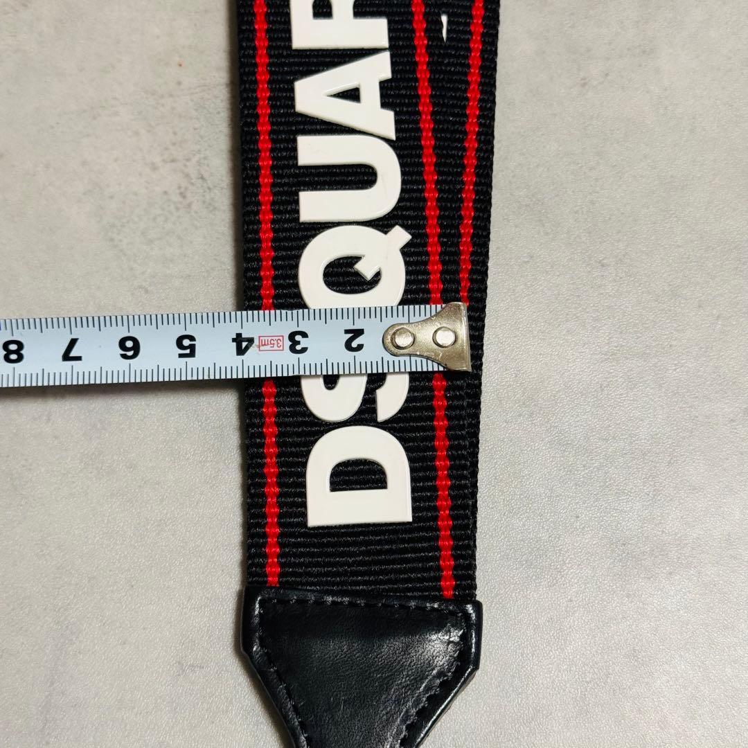 ネックストラップ　ストラップ　首飾り　ショルダー　ディースクエァード　ベルト