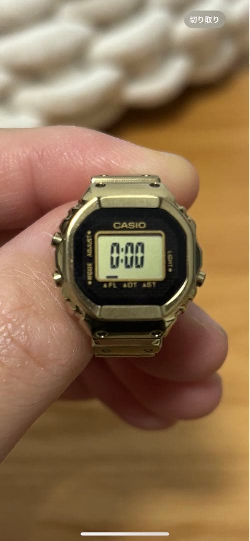 時計 casio ring watch