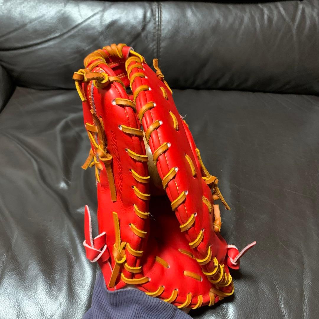 ミズノ　グローバルエリート　硬式ファーストミット　ラディッシュ