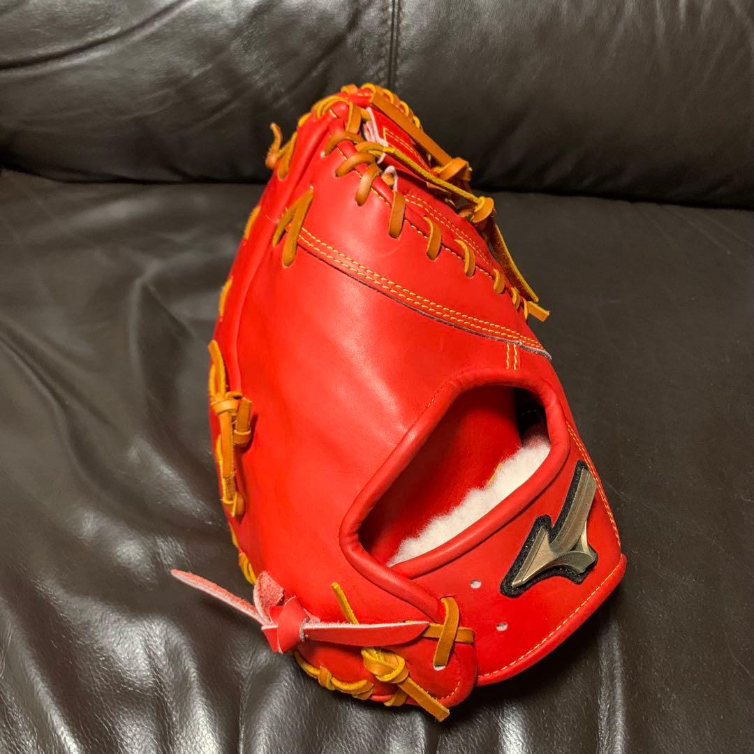 ミズノ　グローバルエリート　硬式ファーストミット　ラディッシュ