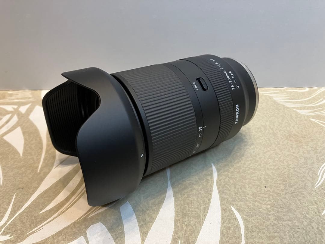 タムロン28-200mm.f2.8-5.6DiⅢRXソニーαEマウント用