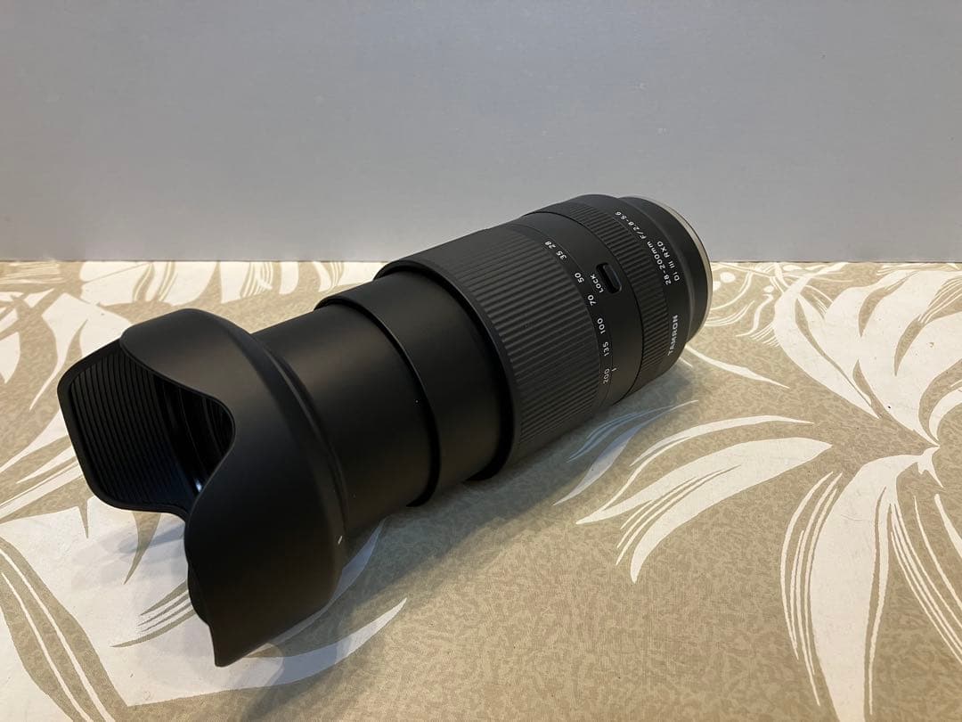 タムロン28-200mm.f2.8-5.6DiⅢRXソニーαEマウント用